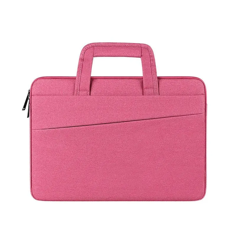 13.3 Inch Multi-compartment Waterproof Laptop Briefcase with Storage Sleeve
