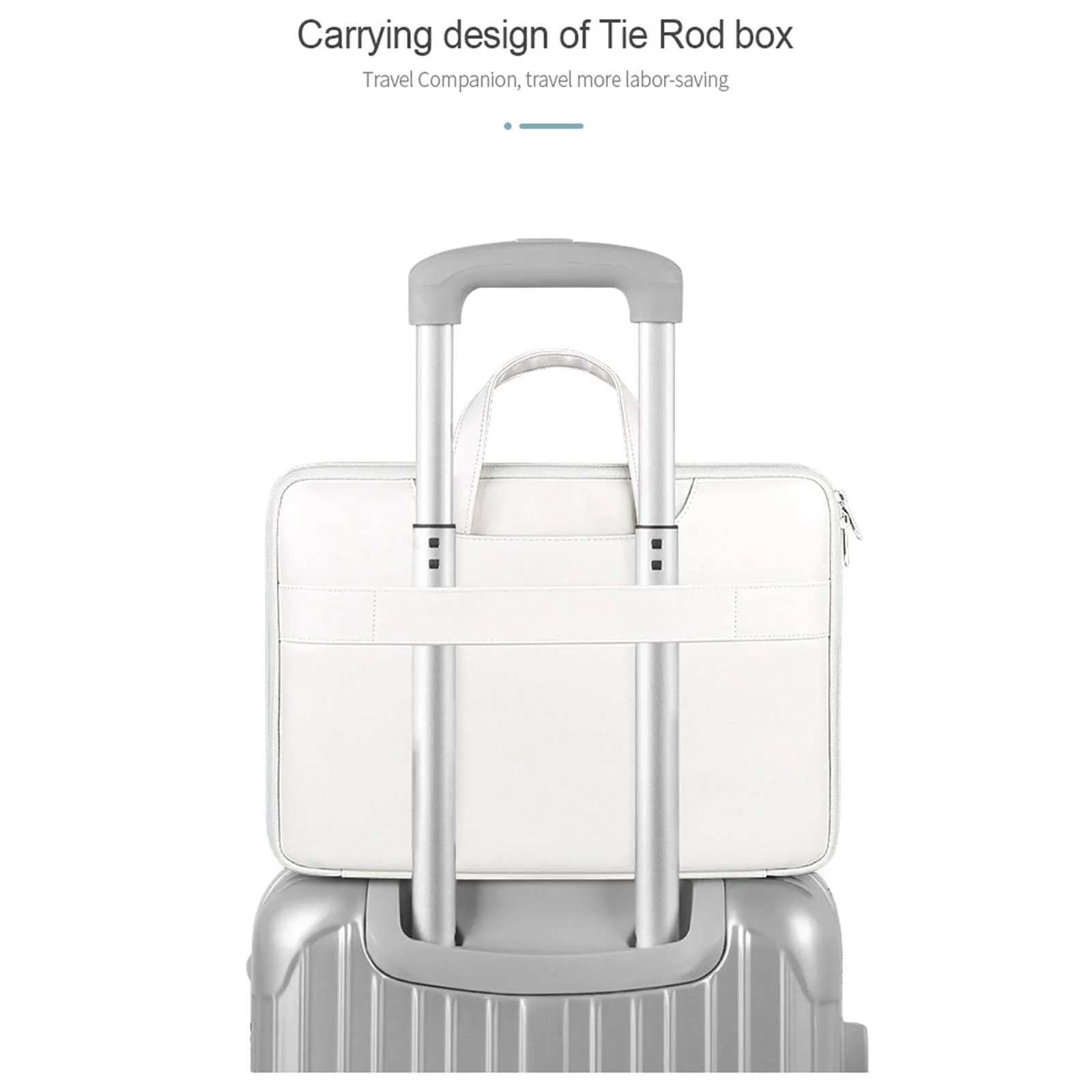 14.1-15.4 Inch Lightweight Printed Laptop Bag in Pu Material