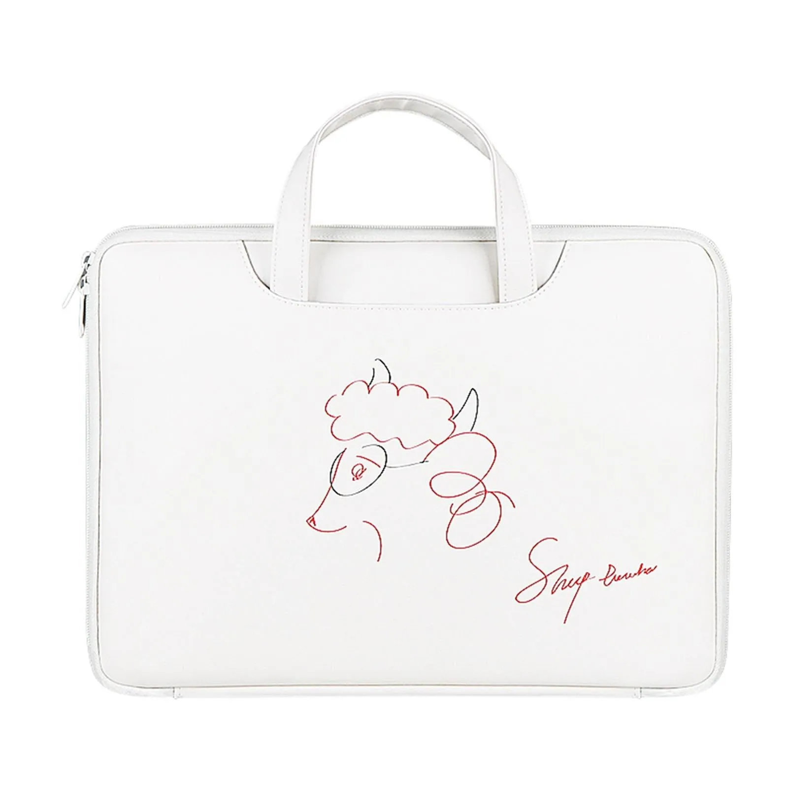 14.1-15.4 Inch Lightweight Printed Laptop Bag in Pu Material