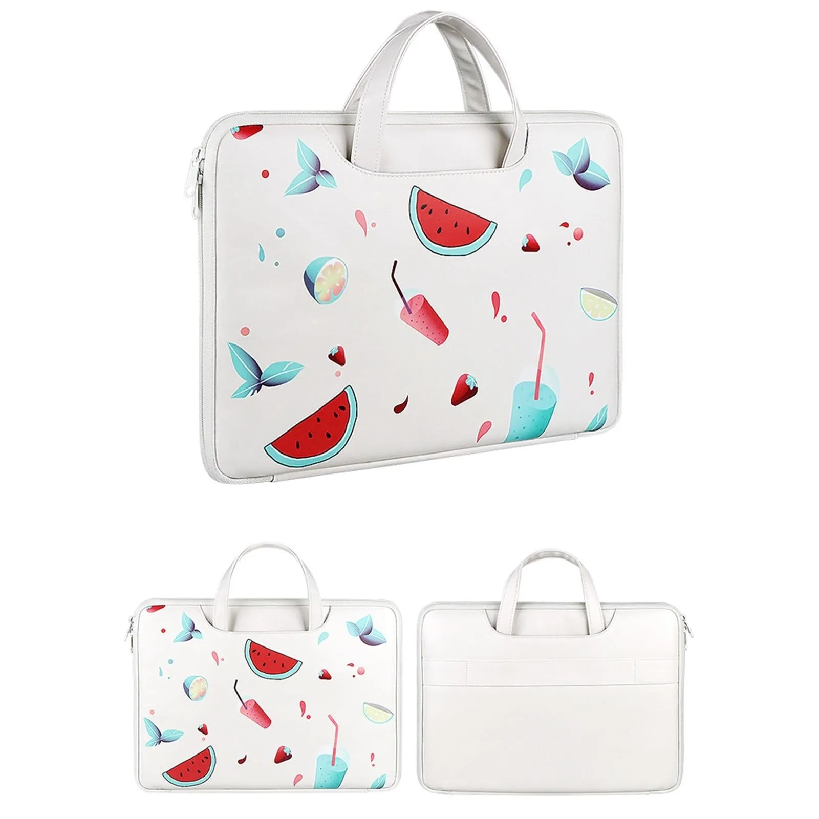 14.1-15.4 Inch Lightweight Printed Laptop Bag in Pu Material