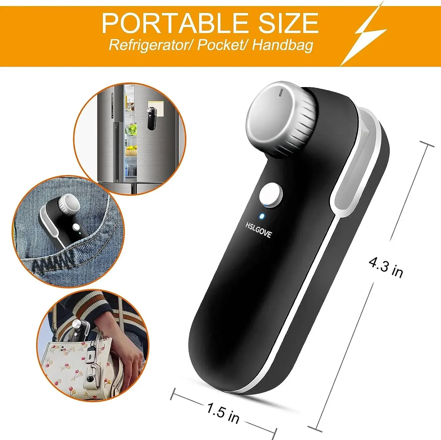 2 in 1 Rechargeable Mini Heat Sealer for Plastic Bags Usb Powered