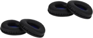 2 Pairs Replacement Ear Pads Foam Ear Covers for Headphones Memory Foam Earpads Round Ear Headset Cushions Memory Round Foam Earbud Tips Over-Ear Headphones Accessories in-Ear