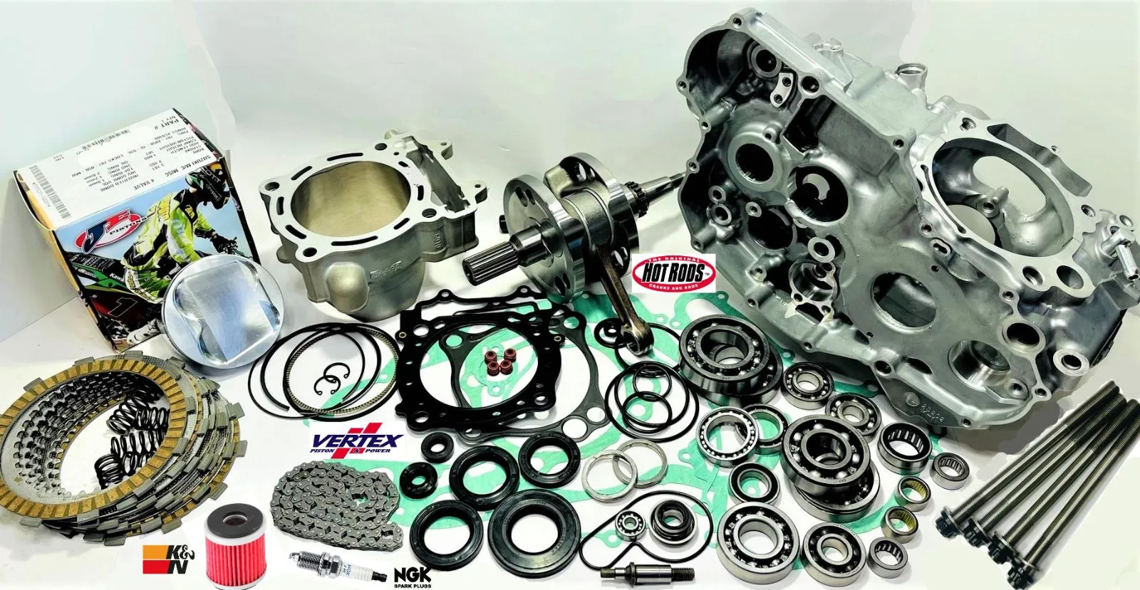 2018  RMZ450 RMZ 450 Cases Complete Built Assembled Motor Engine Stock Crankcase