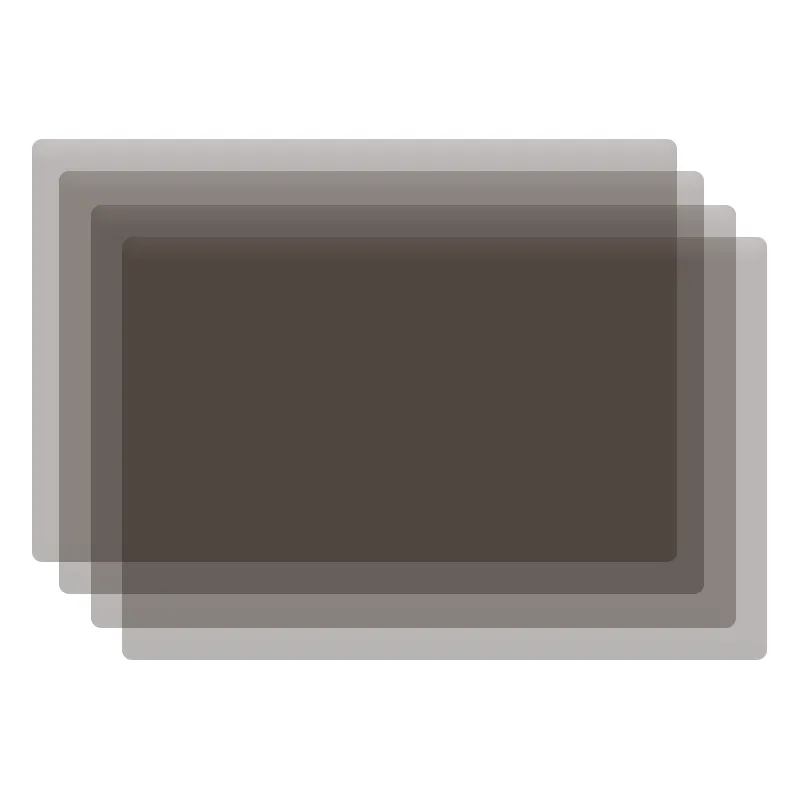 (4) 4x5.65" Neutral Density (ND) Filter Set