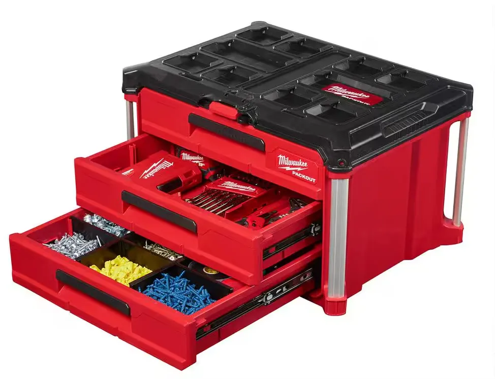 48-22-8443 Milwaukee PACKOUT 3-Drawer Tool Box