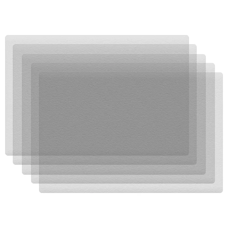 (5) 4x5.65" Black Glimmerglass Filter Set