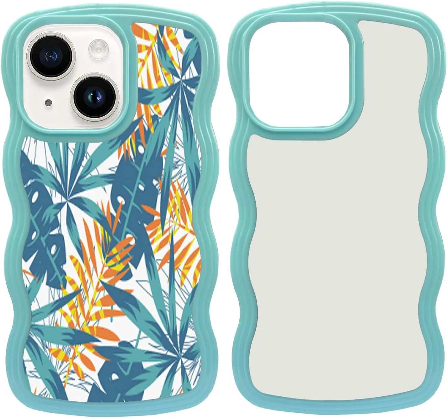 5PCS Sublimation Blank Phone Case Cover Blank Printable Phone Case Compatible with iPhone 15, 6.1-Inch, DIY Heat Press Rubber Protective Case   Insert Matte Wholesale Pack Blue