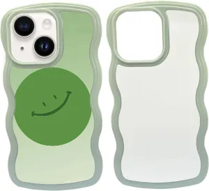 5PCS Sublimation Blank Phone Case Cover Blank Printable Phone Case Compatible with iPhone 15, 6.1-Inch, DIY Heat Press Rubber Protective Case   Insert Matte Wholesale Pack Laurel-Green