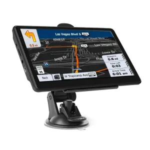 7 Inch Car Gps Navigator 8G   128M Resistive Screen South America Map Fm / Tf Card Support