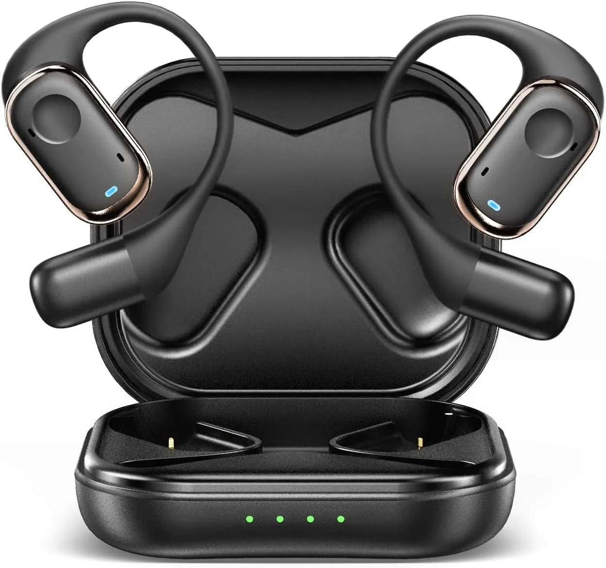 AI Translation Earbuds Real Time,70h Playtime Translator Earbuds with 150 Languages & 6 Modes,Translating Device for Audifonos Traductores Ingls Espaol,Open-Ear Wireless Headphone fits iOS & Android
