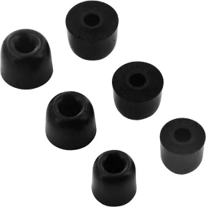ALXCD Compatible with JBL Tune 125TWS Headphones, 3 Pairs Memory Foam Ear Tips, S/M/L, Black