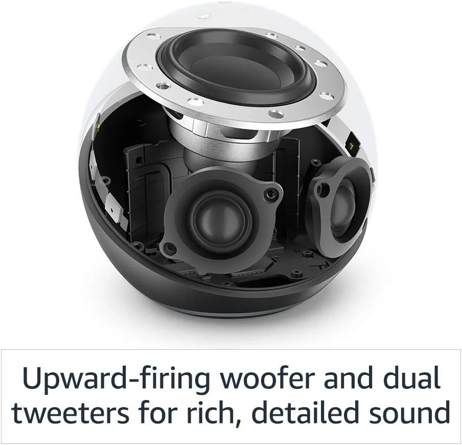 Amazon Echo (newest model), Alexa speaker with premium sound, Ideal for large bedrooms, living rooms and kitchens, Charcoal