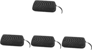 ARTIBETTER 4pcs Storage Bag Lightweight Padded Case for System Fashion Elegant Water Resistant Ideal for Outdoor Use