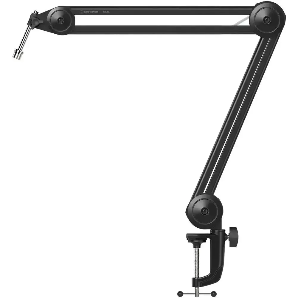 Audio-Technica AT2020 Cardioid Condenser Microphone   AT8700 Boom Arm Bundle