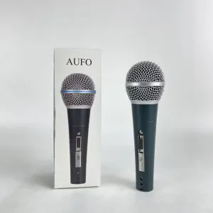 AUFO Microphones, Dynamic Microphone - Professional Studio & Live Performance Cardioid Mic for Vocals, Podcasting, and Recording