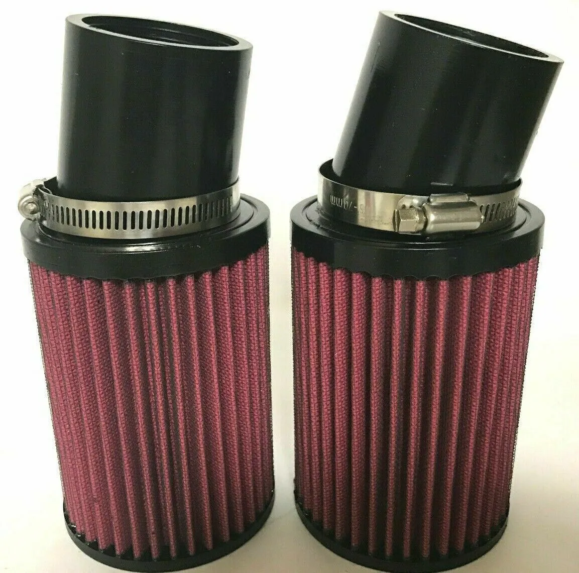 Banshee 28mm Carb Filters K&N Style Pod Filters Filter Set Pair Keihin KN Style