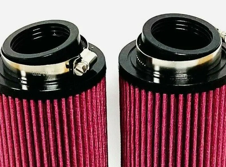 Banshee 36mm 38mm Lectron Carb Carbs Air FIlters K&N Style 6 Inch Pod FIlters