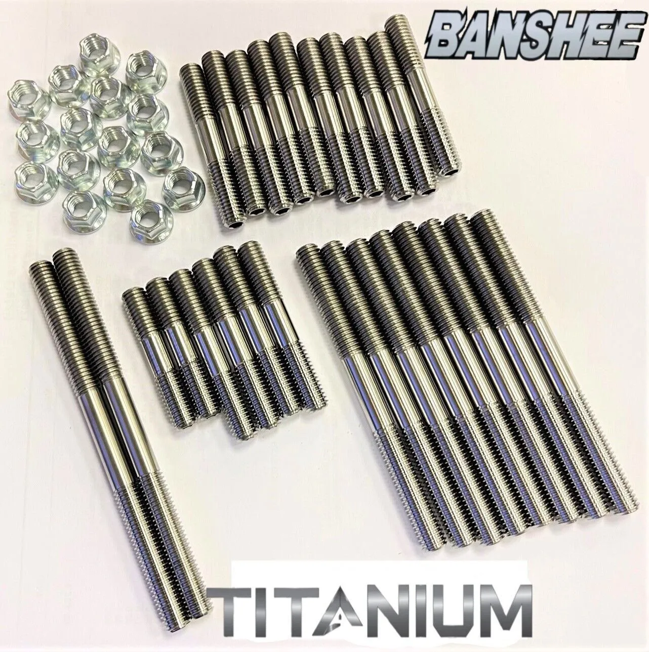 Banshee  7m Cases Machined Modified 10mm Supercub Bored Top Case Titanium Studs