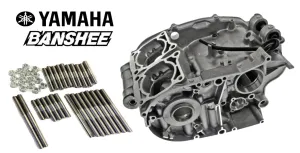 Banshee  7m Cases Machined Modified 10mm Supercub Bored Top Case Titanium Studs
