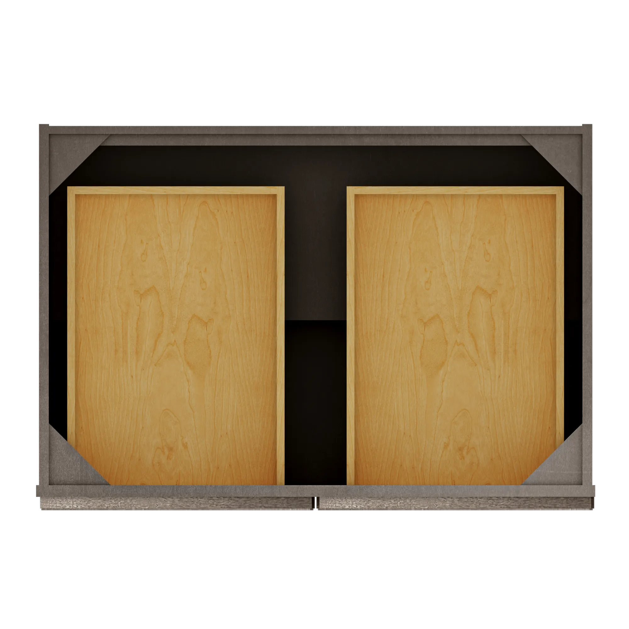 Base Kitchen Cabinet B36 Milan Slate 36 in. width 34.5 in. height 24 in. depth
