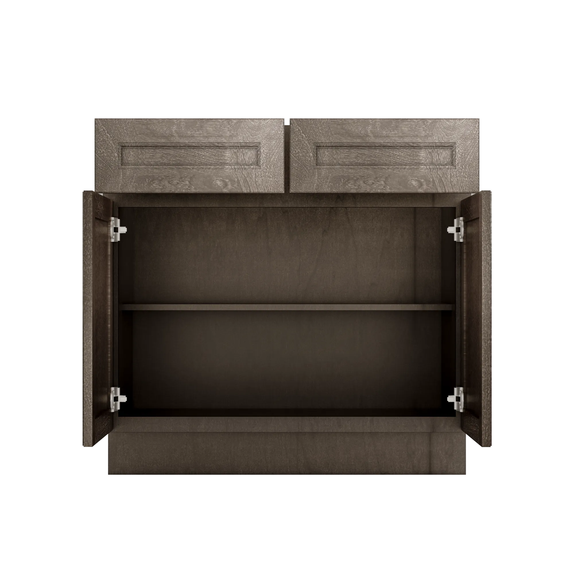 Base Kitchen Cabinet B36 Milan Slate 36 in. width 34.5 in. height 24 in. depth