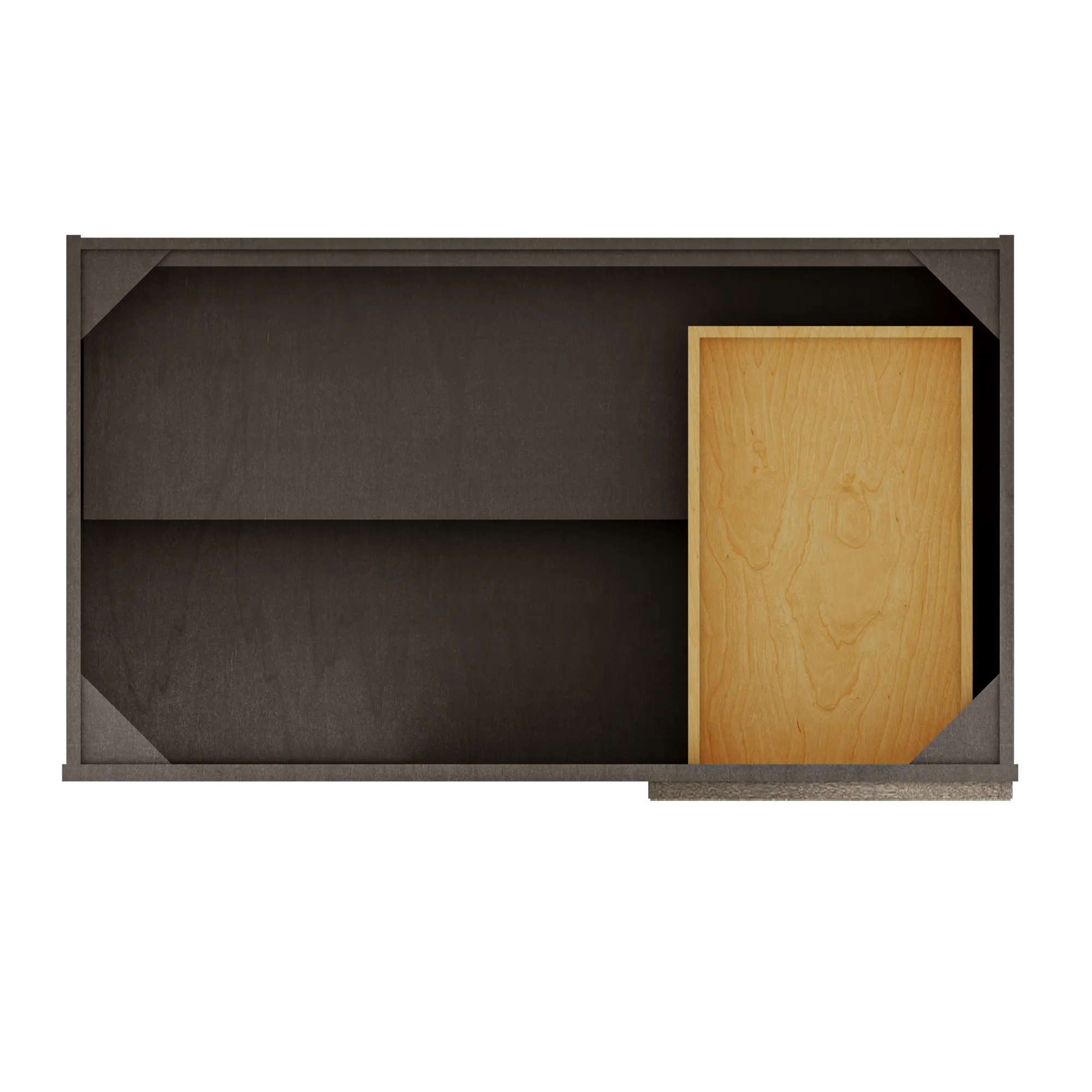 Blind Corner Base Kitchen Cabinet SCB42 Milan Slate 42 in. width 34.5 in. height 24 in. depth