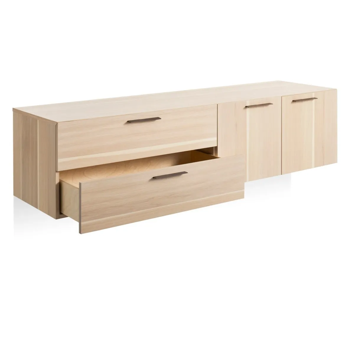 Blu Dot Shale 2 Door / 2 Drawer Wall-Mounted Cabinet