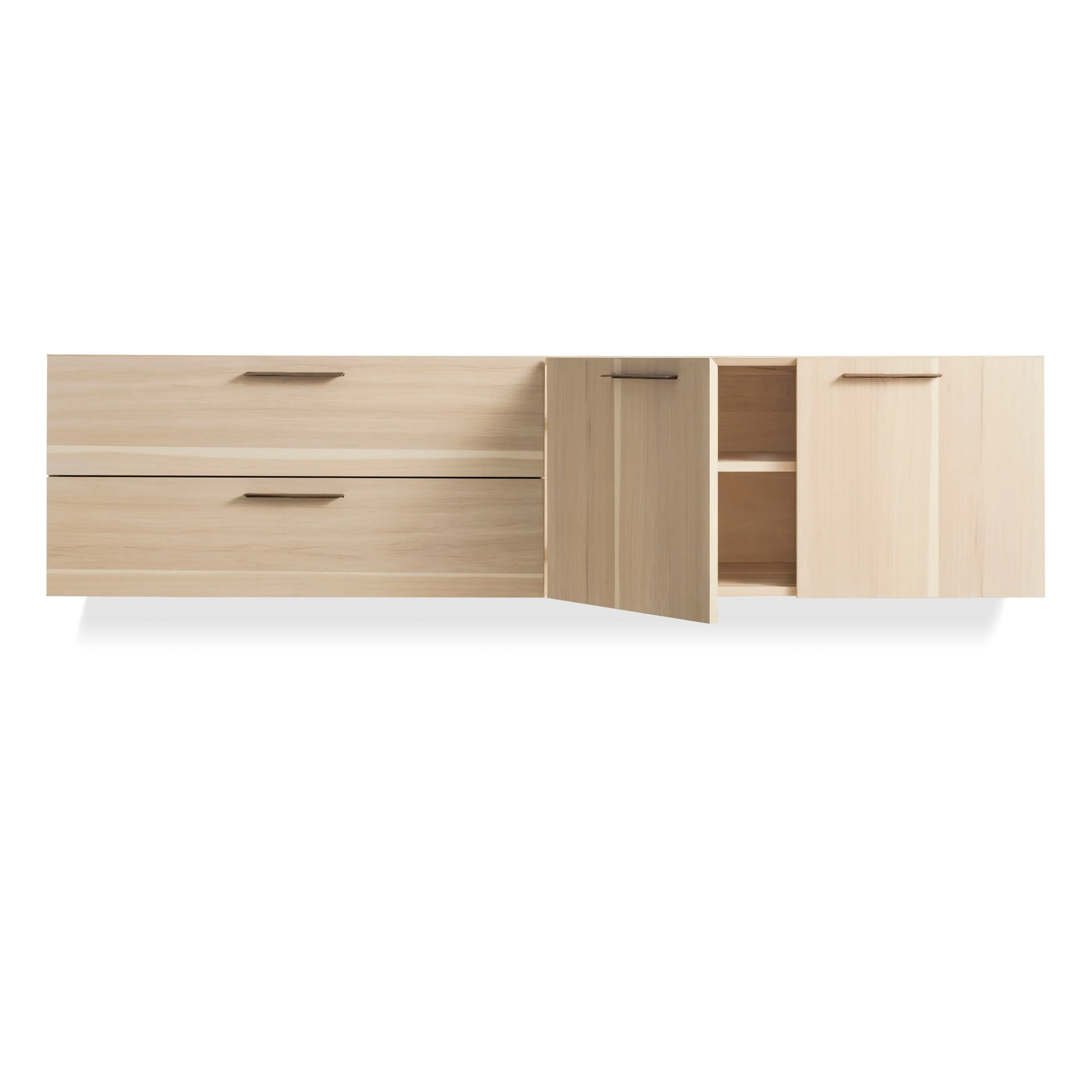 Blu Dot Shale 2 Door / 2 Drawer Wall-Mounted Cabinet