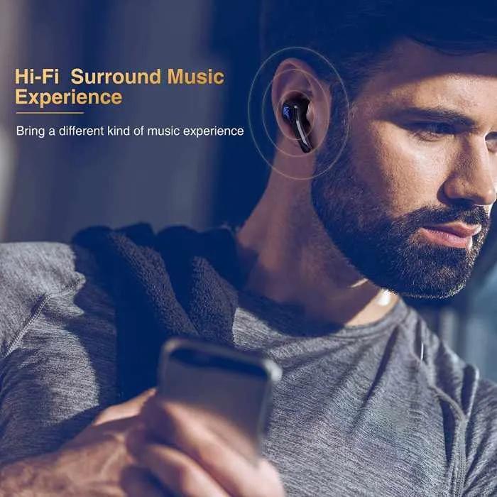 Bluetooth Earbuds, 50ms Low Latency Gaming Wireless Earbuds