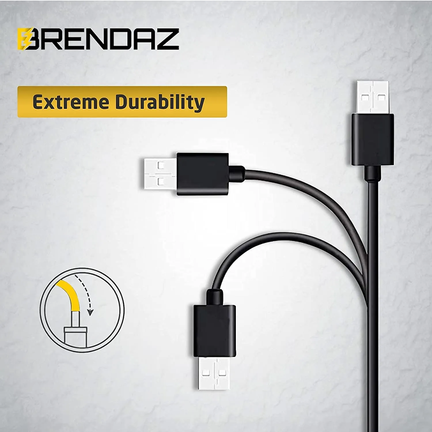 BRENDAZ Mini USB Cable - Compatible with Samson Q2U, Meteor Mic, Go Mic USB Microphones