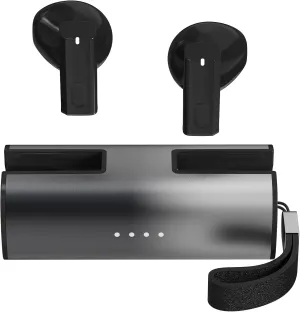 BT11 Wireless Earbuds Bluetooth 5.3 Metal True Wireless Earphones, Stereo in-Ear Bluetooth Headphones with Charging Case, 24H Playtime, Built-in ENC Microphone for Samsung Android iPhone