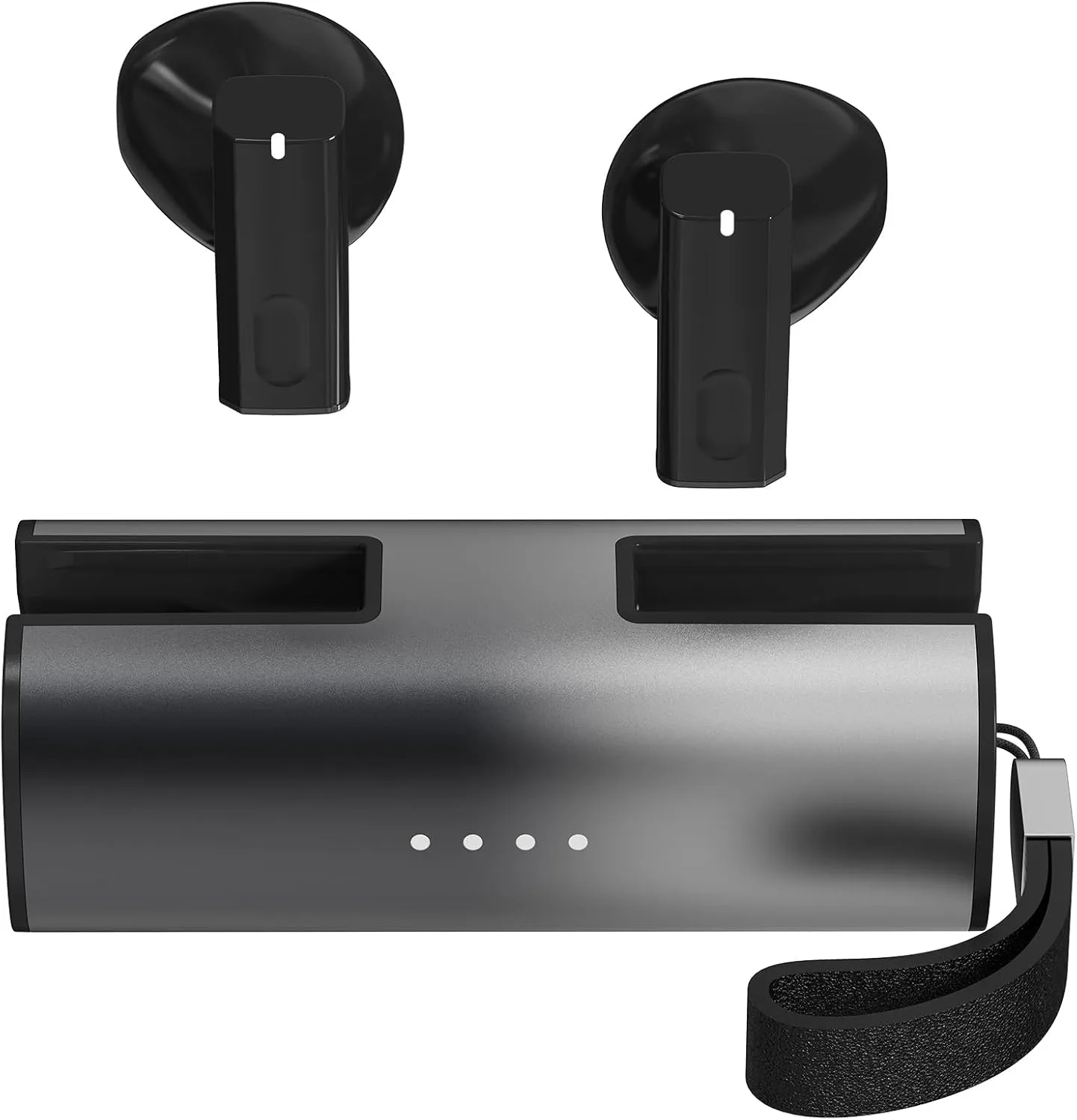 BT11 Wireless Earbuds Bluetooth 5.3 Metal True Wireless Earphones, Stereo in-Ear Bluetooth Headphones with Charging Case, 24H Playtime, Built-in ENC Microphone for Samsung Android iPhone
