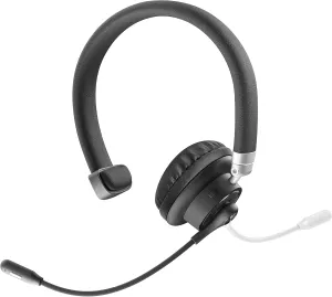 Car and Driver Trucker Bluetooth Headset, Wireless Headset Noise Canceling Headphones with Microphone, Home Office, Zoom, Call Center, Clear Highway| Siri, Alexa, Google Compatible (BT4500)
