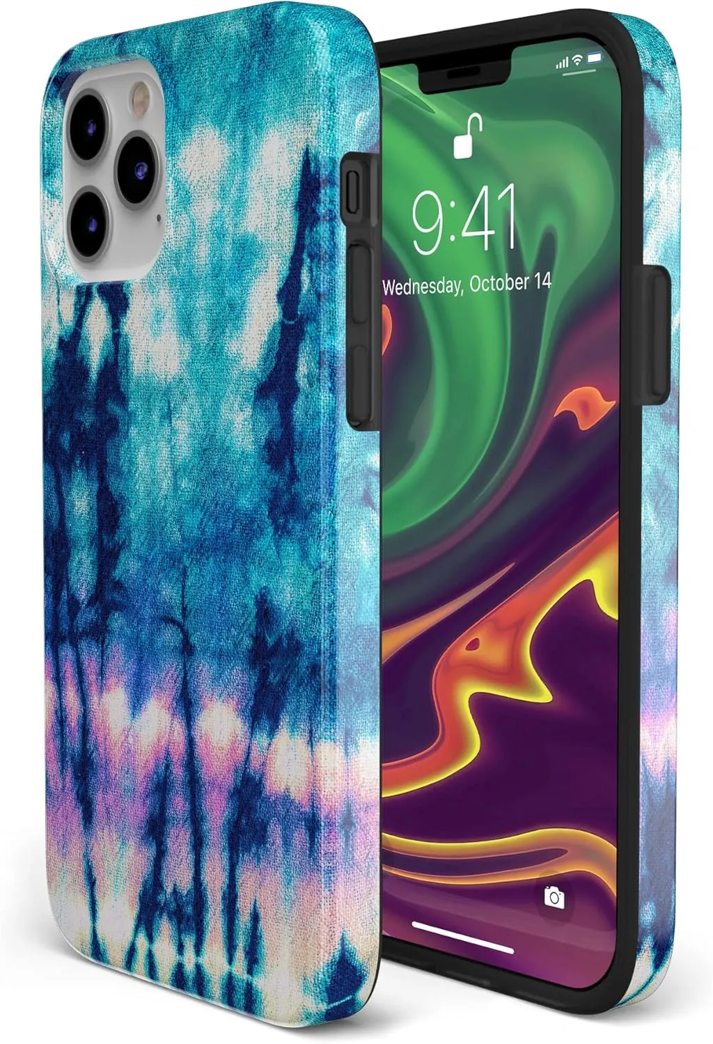Casely iPhone 12/12 Pro Case | Do or Dye Acid Wash Tie Dye | Classic Ultra-Slim Design
