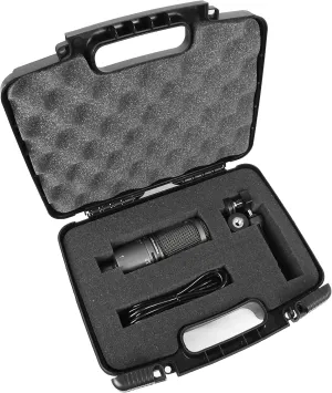 CASEMATIX Studio Microphone Case Compatible with Condenser, Capsule, Tube MXL Genesis, V67G, V69, 770, 990, 550, 551, 440, 4000, 5000, V67, V87, V250 and Accessories