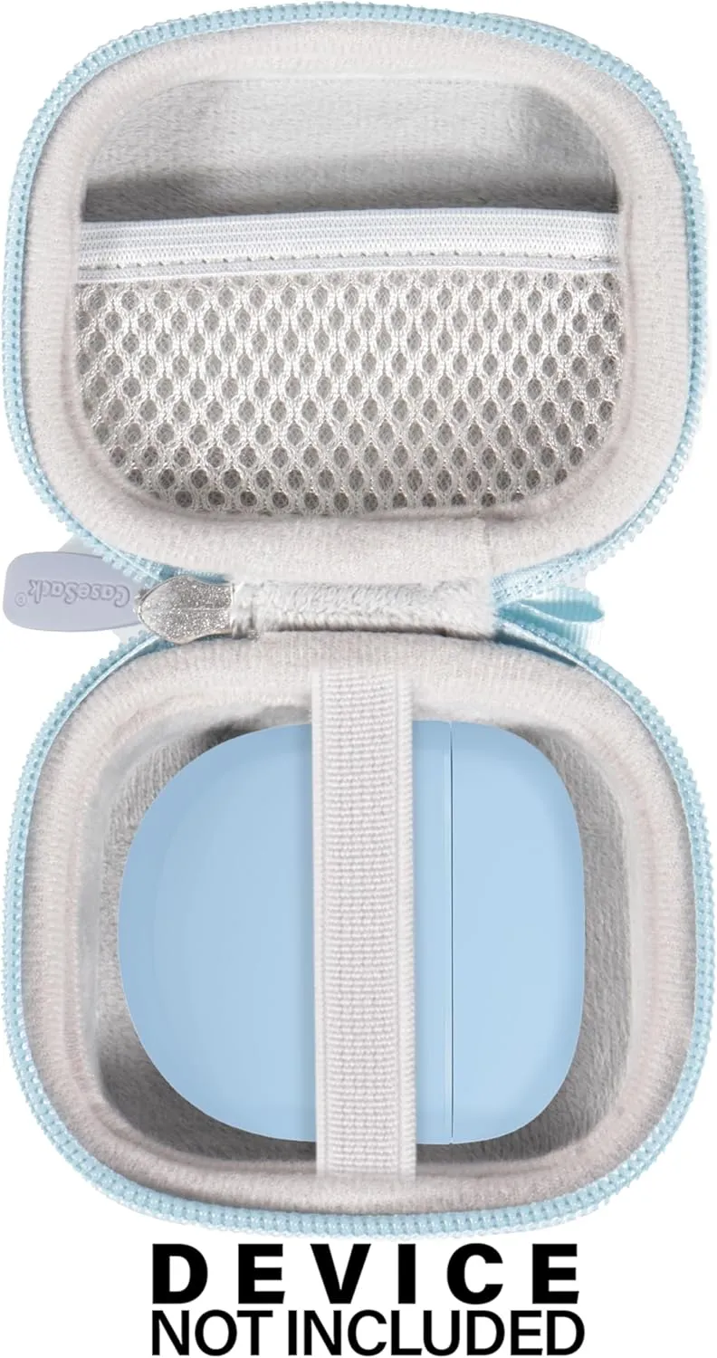 CaseSack Case for New Bose QuietComfort Ultra Wireless Noise Cancelling Earbuds, Bose QuietComfort Earbuds II Wireless Noise Cancelling in-Ear Headphones (Moonstone Blue)