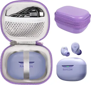 CaseSack Case for Raycon Everyday Earbuds (2024 Edition) - in-Ear Buds, Raycon Fitness Earbuds (Purple)