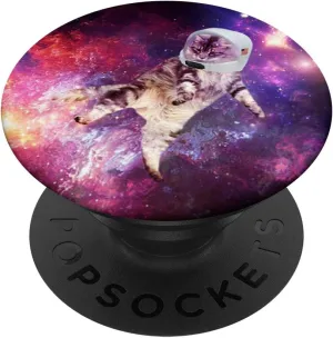 Cat Astronaut Pop Socket