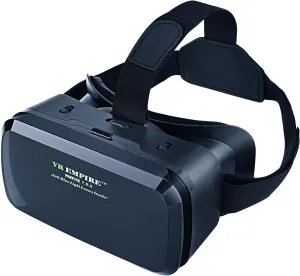 Cell Phone VR Headset Virtual Reality Headsets VR Headsets Virtual Reality Glasses VR Glasses VR Goggles for TV Movies Video Games Compatible with iOS, Android Support 4.7 to 7.3 Mobile Screen(B95)