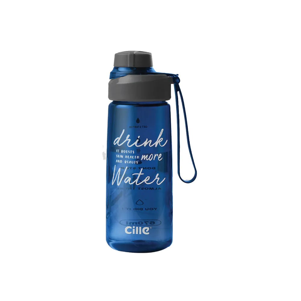 CILLE Drink More Water Print Design Bottle (850ml)