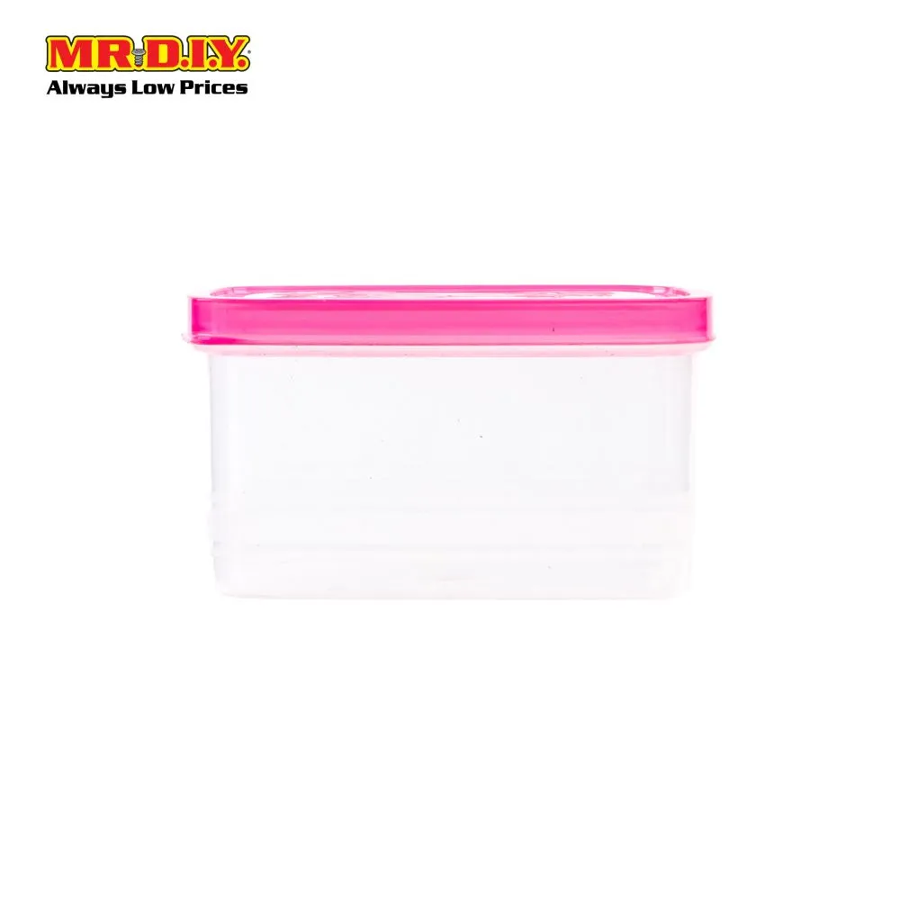 Clear Plastic Food Containers (3pc)