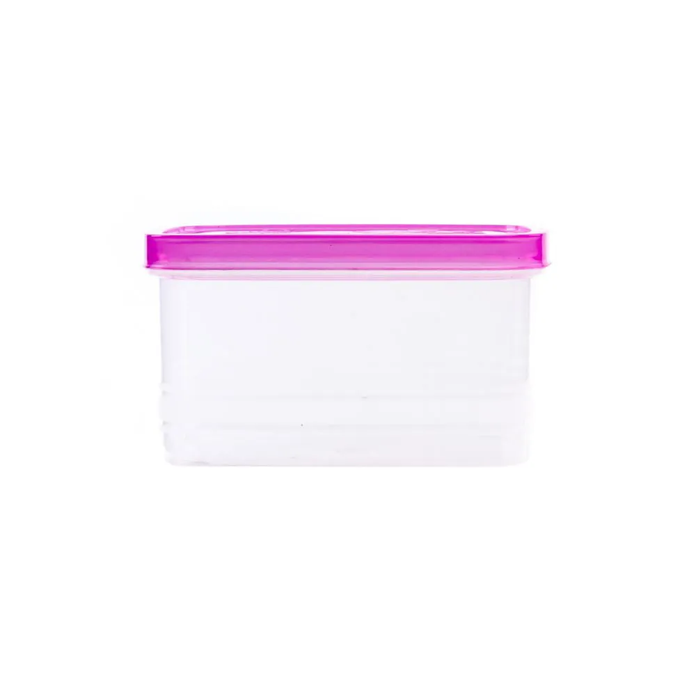 Clear Plastic Food Containers (3pc)