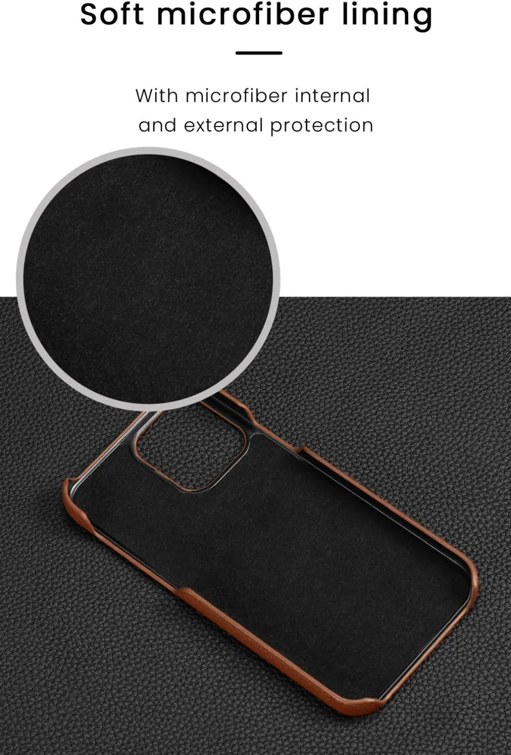 CLLDY Genuine Leather Phone Case for iPhone 13 14 Pro Max 12 Mini 11 12 Pro Max X XR XS Max 6 6S 7 8 Plus SE 2020 Back Cover,Gray,for iPhone SE 2 2020