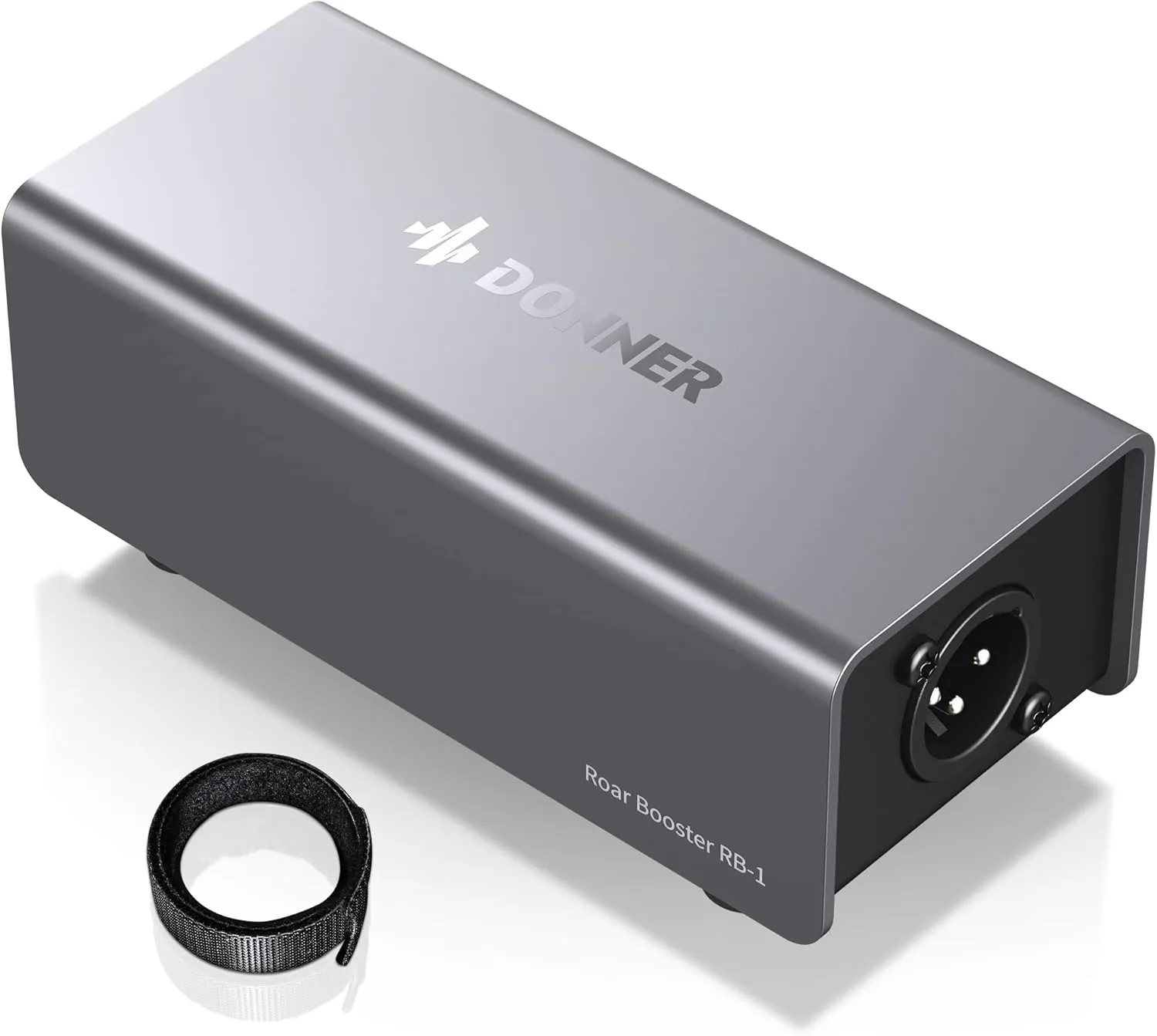 Donner Microphone Preamp for Dynamic Mic, RB-1 Microphone Preamp Booster, Microphone Booster, Mic Preamp, up to  26dB, Ultra-Clean Gain, Noise Reduction for Home Studio, Podcasts, Streaming, Recording
