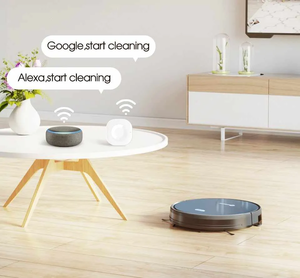 EasClean  Robot Vacuum Cleaner 3000PA Powerful  Dry and Wet / Automatic Charging