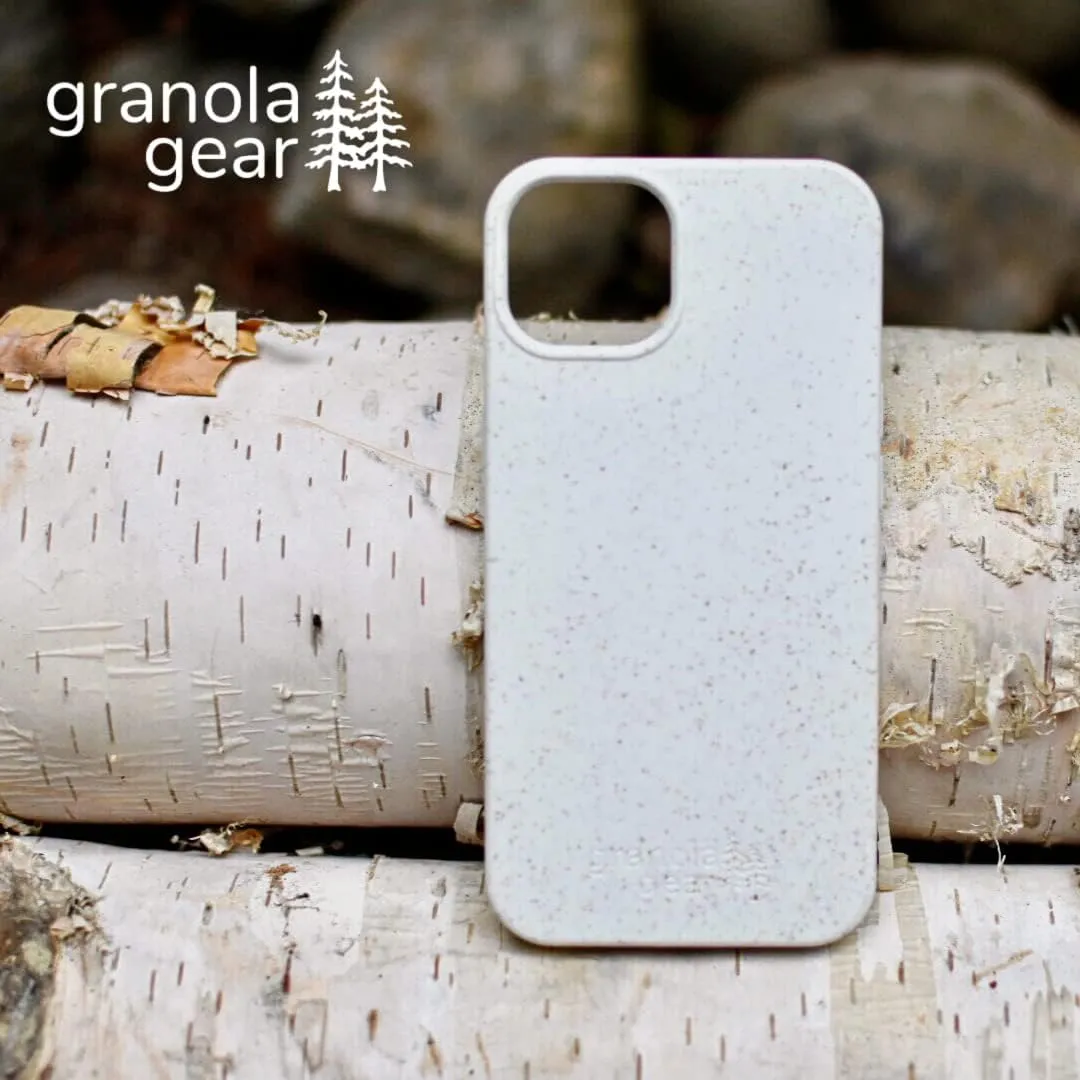 Eco by GranolaGear - Eco-Friendly Phone Case for iPhone 12 or 12 Pro - Biodegradable, Compostable, Plastic-Free, Made from Plants - Alpine Snow
