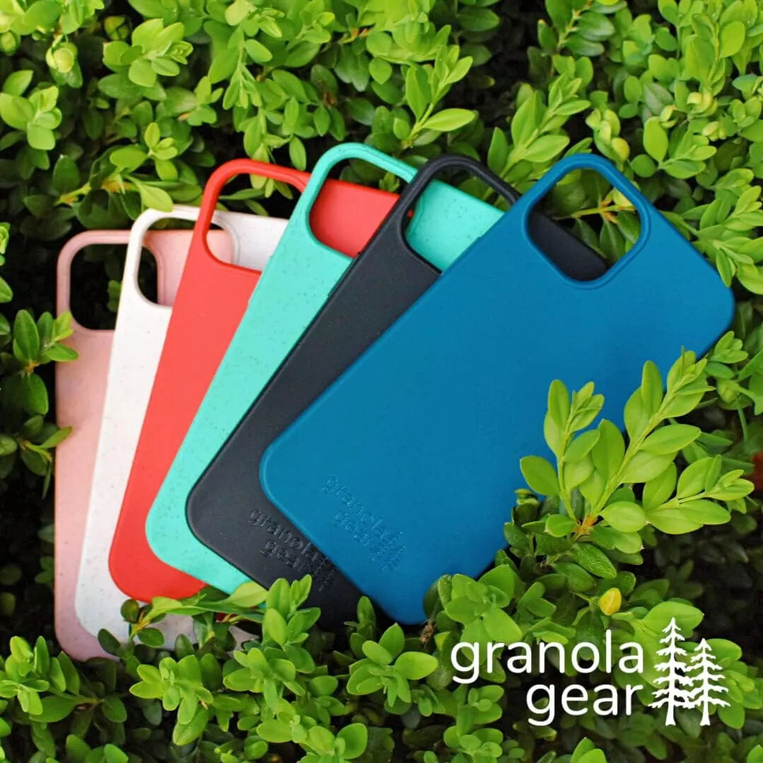 Eco by GranolaGear - Eco-Friendly Phone Case for iPhone 12 or 12 Pro - Biodegradable, Compostable, Plastic-Free, Made from Plants - Pink Sands