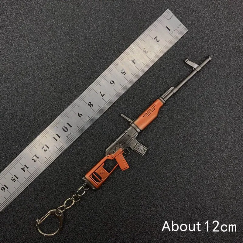 Fortnight Battle Royale Pickaxe Action Figure Keychain
