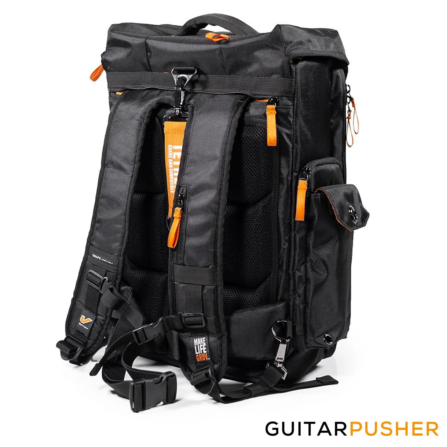 Gruv Gear Stadium Bag Slim (Black/Orange)