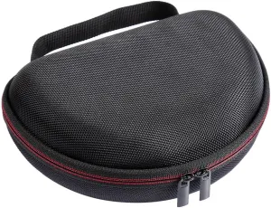 Headphone Case Hard Shell for JBL T450BT, T500BT, JR300BT, JR310BT, 660s / Sony MDRZX110AP, 310AP / ZX110NC / ZX110 Foldable Over Ear Headset Carrying Case for Men and Women (Black(Black Lining))